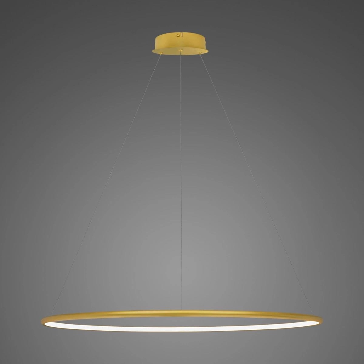 Altavola Design Ledowe Okręgi závesné svietidlo 1x38 W zlatá LA073/P_100_in_3k_gold