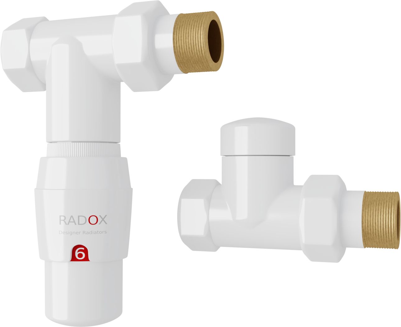 Radox RX122 termostatický ventil biela VT-RX-122.001.PRO