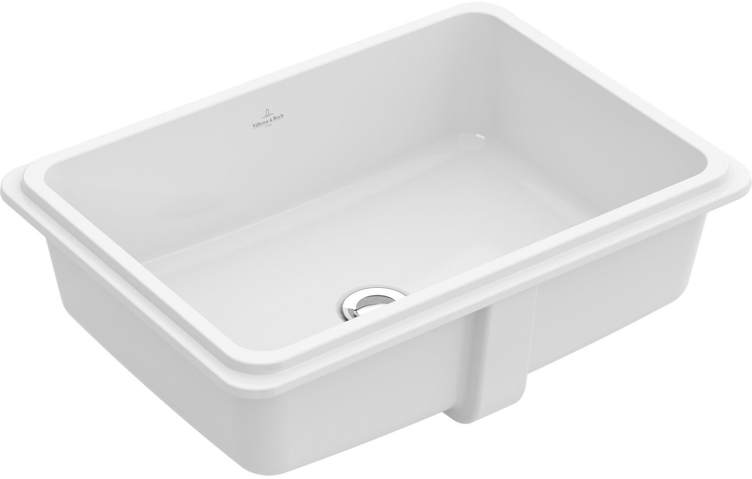 Villeroy & Boch Tube umývadlo 49x35 cm obdĺžnik podpultové umývadlo biela 41525001