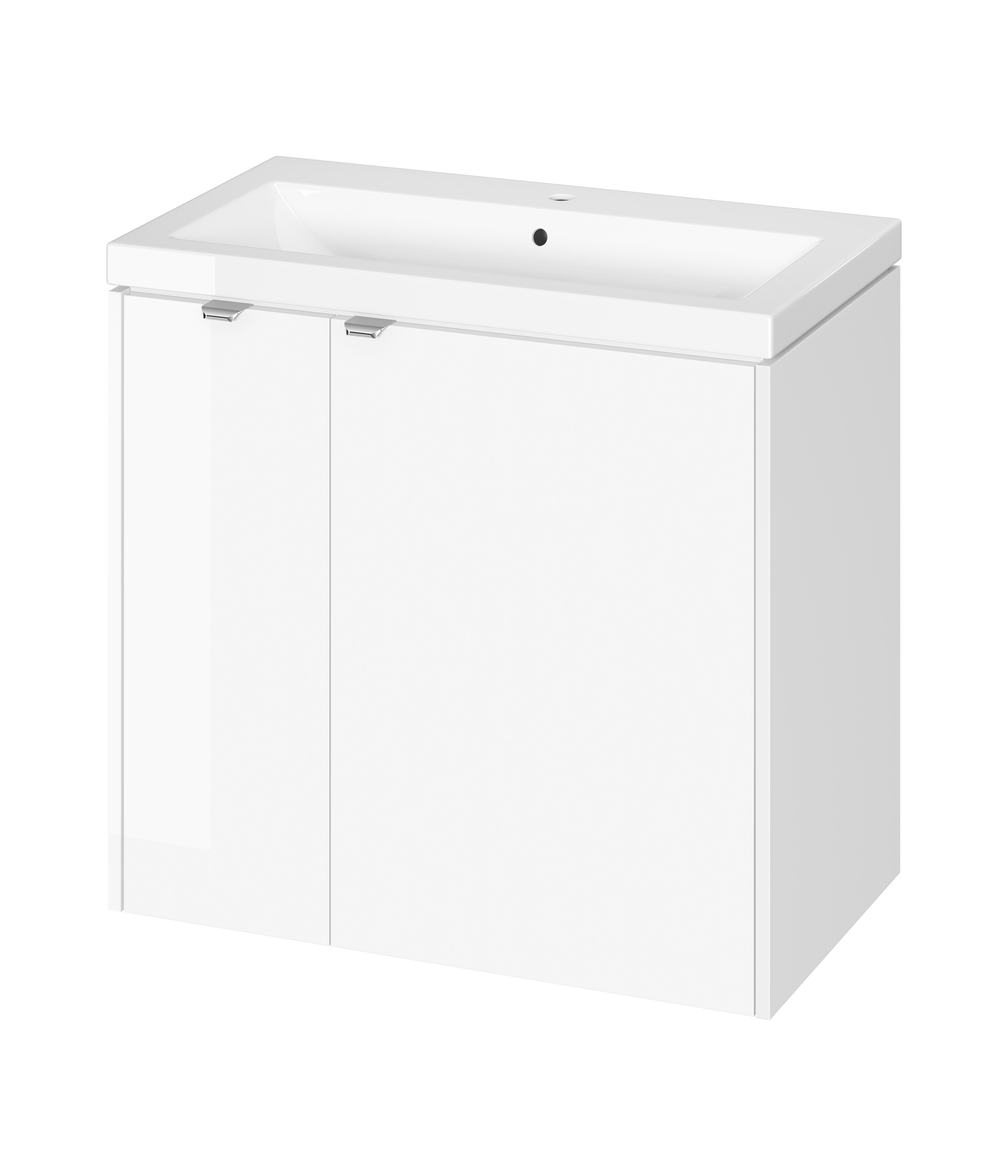 Cersanit Ovida umývadlo so skrinkou 80 cm biela S4047-003