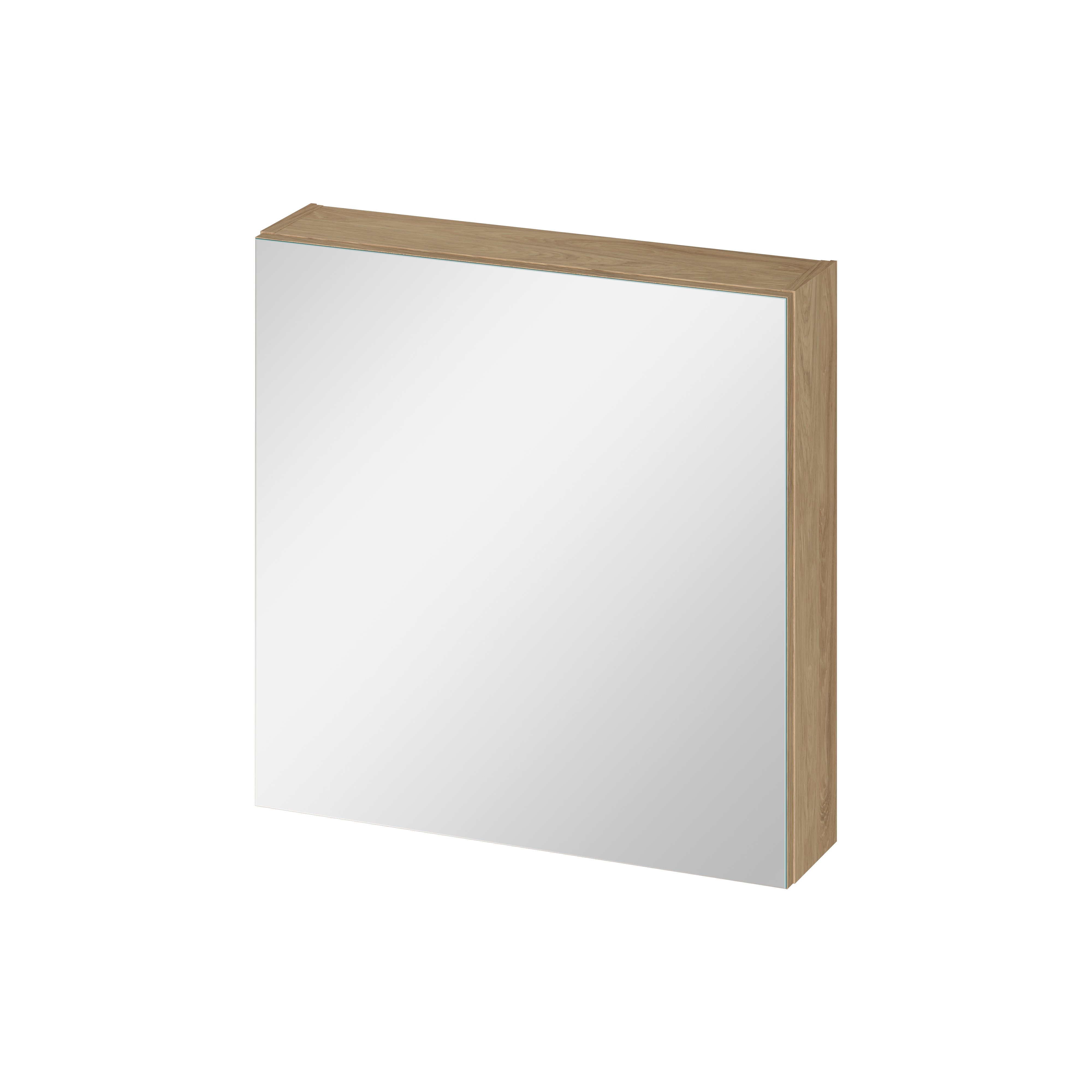 Cersanit Ovida skrinka 59.4x14.1x59.2 cm so zrkadlom dub S1058-015
