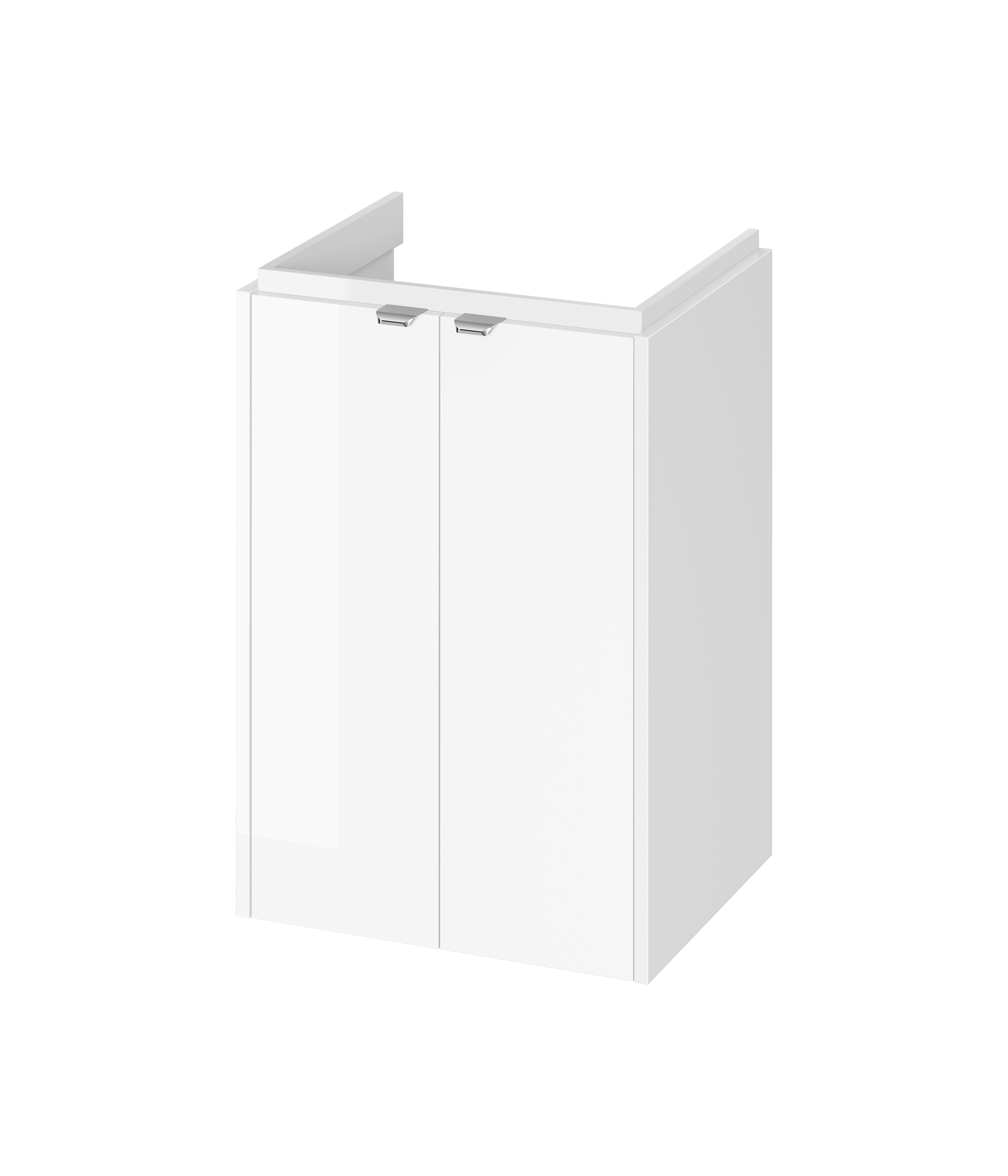 Cersanit Ovida skrinka 49.4x40x70 cm závesná kúpeľňová skrinka pod umývadlo biela S1058-001