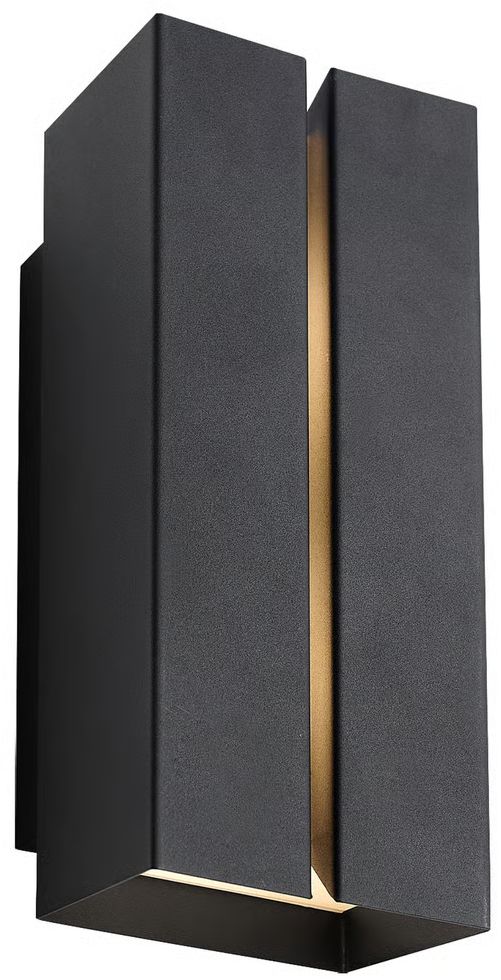 Nordlux Clarini vonkajšie nástenné svietidlo 2x15 W čierna 2618151203