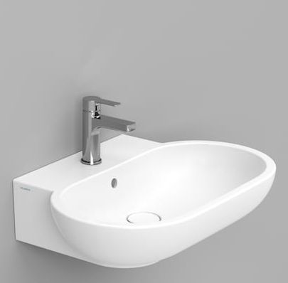 Ceramica Dolomite Mirto umývadlo 65x46 cm oválny klasické umývadlo biela matná D461141