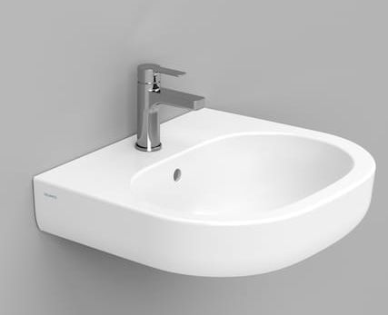 Ceramica Dolomite Mirto umývadlo 55x48 cm oválny klasické umývadlo biela matná D461341