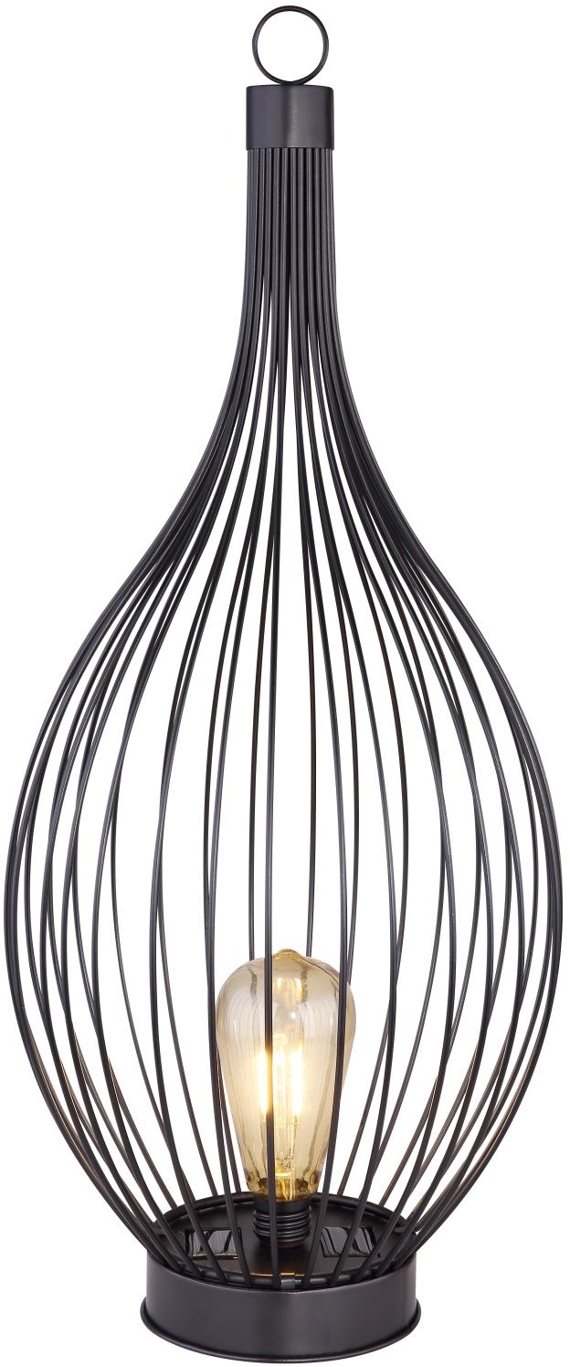 Globo Lighting Solar stojaca solárna lampa 1x0.06 W čierna 33672