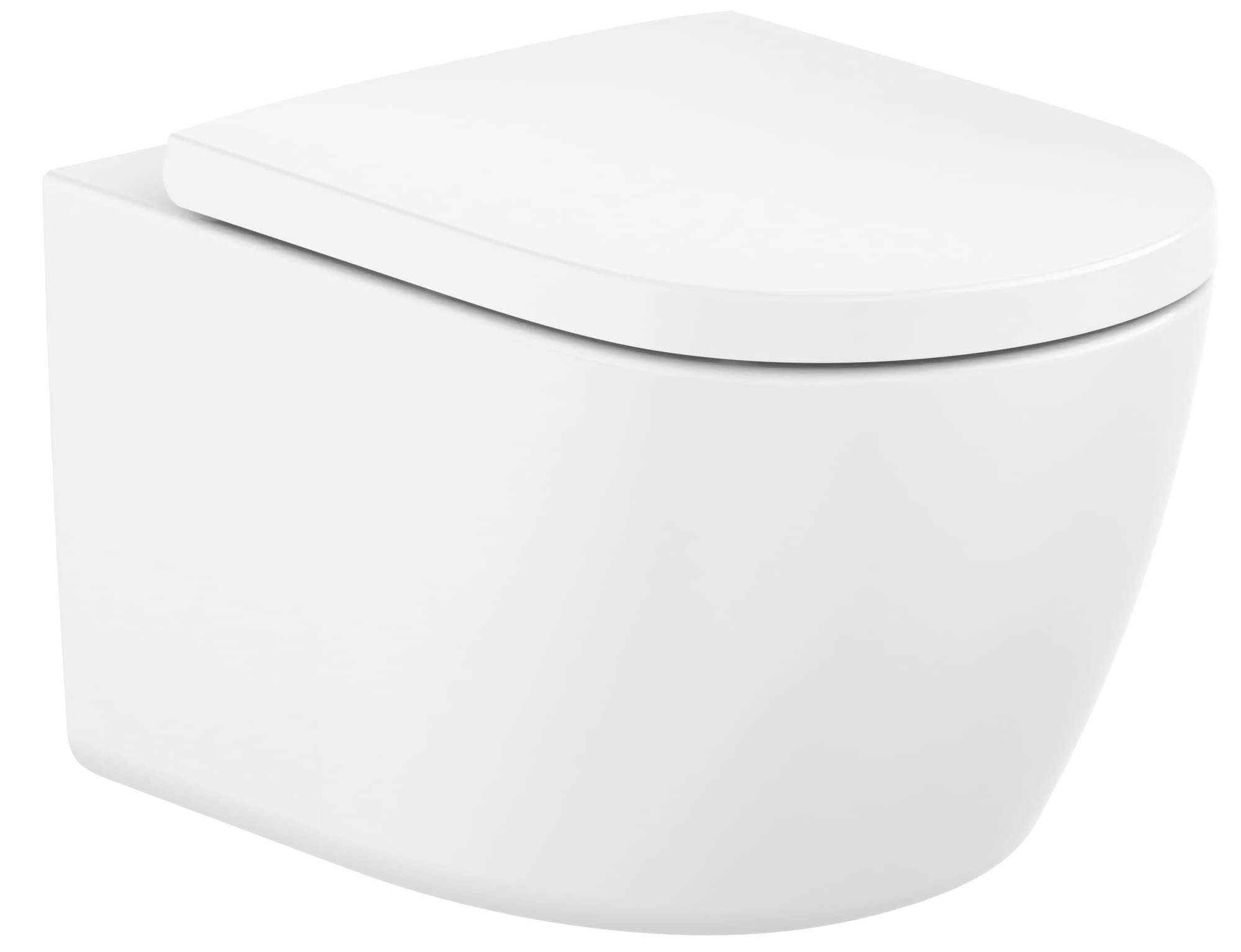 Roca Meridian wc misa závesné bez oplachovacieho kruhu s vírivým splachovaním biela lesklá A346747000
