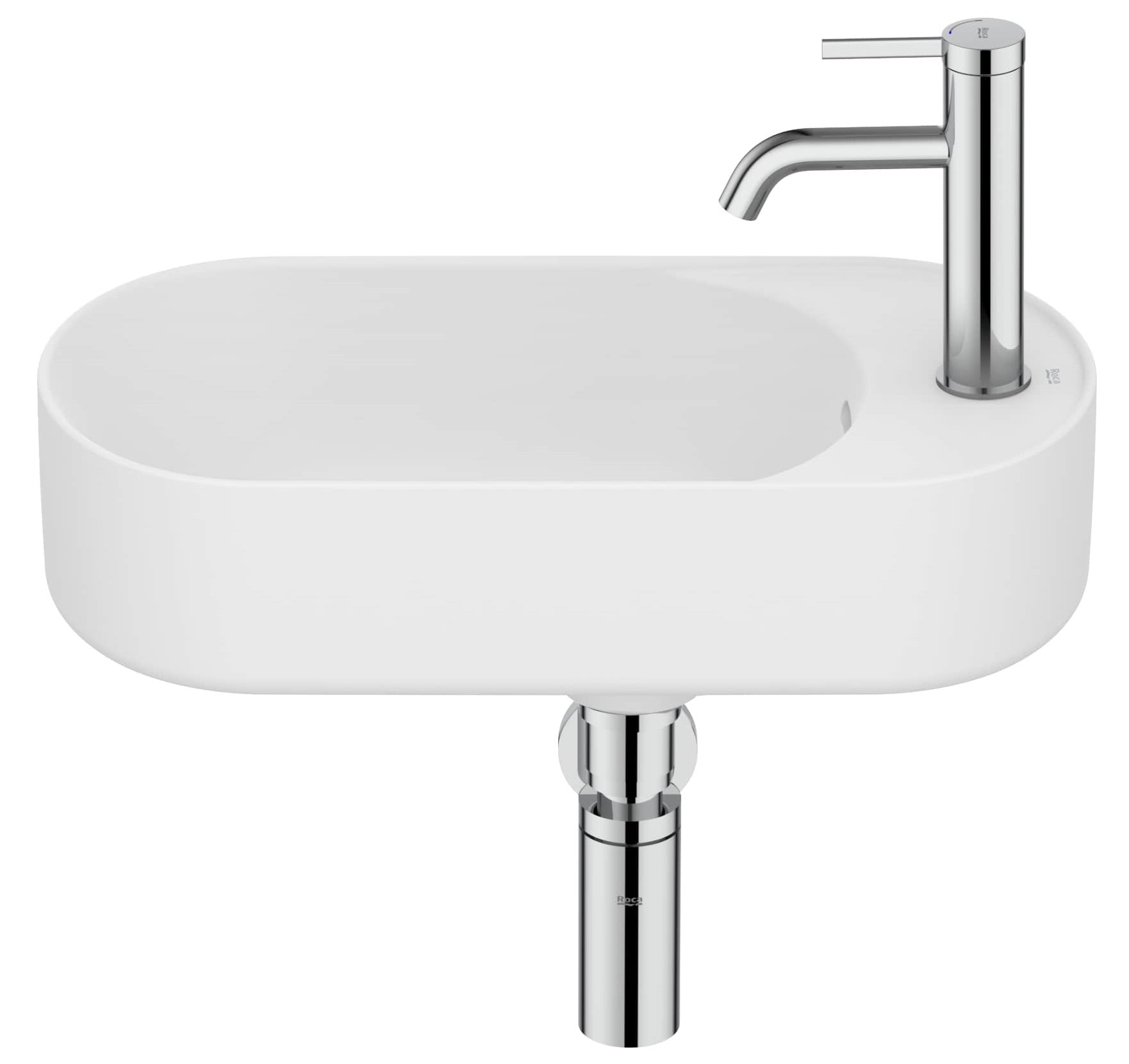 Roca Meridian umývadlo 50x27.5 cm oválny klasické umývadlo biela matná A327740620