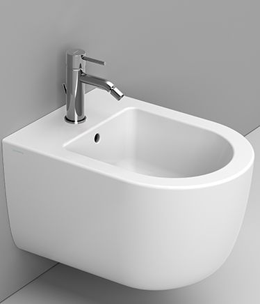 Ceramica Dolomite Mirto Round Short bidet závesné biela D473641