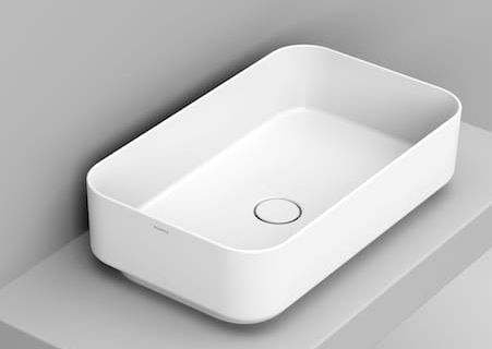 Ceramica Dolomite Noemi umývadlo 64x38.5 cm obdĺžnik pultové umývadlo biela matná D311201