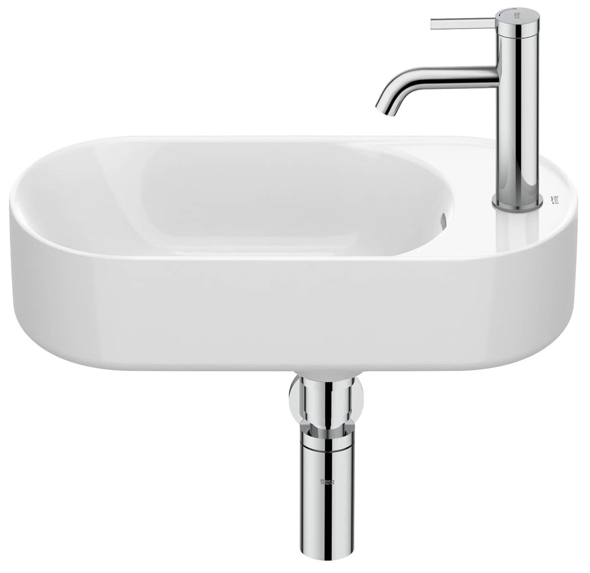 Roca Meridian umývadlo 50x27.5 cm oválny klasické umývadlo biela A327740S00