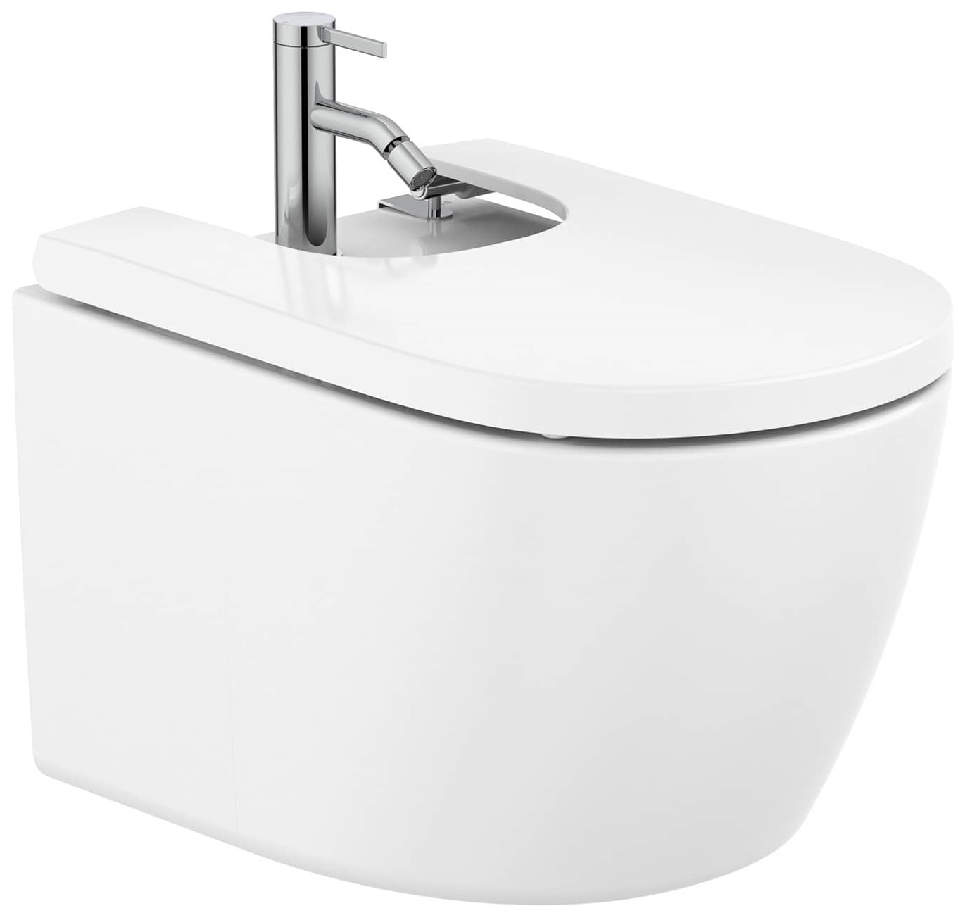 Roca Meridian bidet závesné biela A357745S00