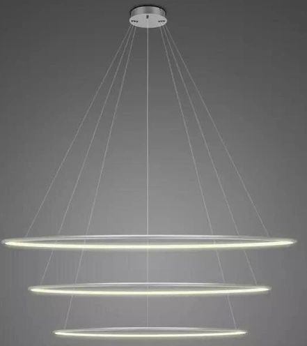 Altavola Design Led Shape závesné svietidlo 1x139 W strieborná LA075/P_150_in_3k_silver