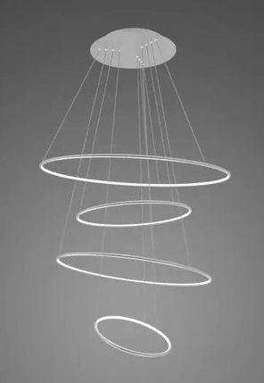 Altavola Design Led Shape závesné svietidlo 1x106 W strieborná LA084/P_100_in_3k_silver