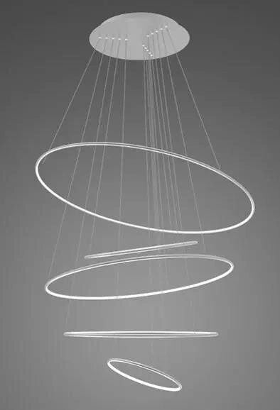 Altavola Design Led Shape závesné svietidlo 1x192 W strieborná LA085/P_150_in_3k_silver_dimm