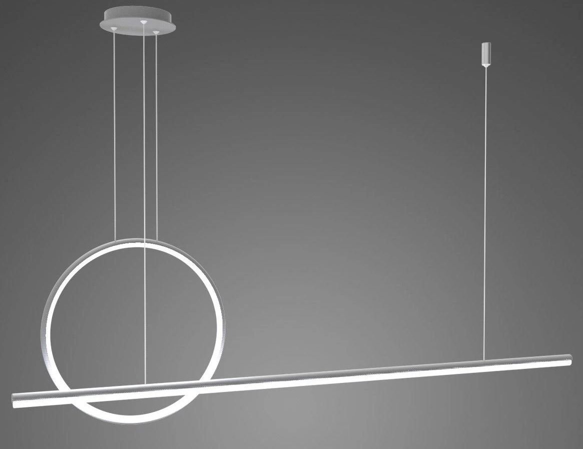 Altavola Design Led Shape závesné svietidlo 1x23 W strieborná LA087/PX143_40_3k_silver