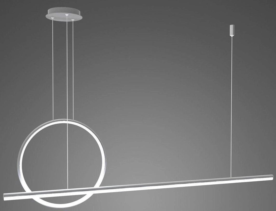 Altavola Design Led Shape závesné svietidlo 1x23 W strieborná LA087/PX143_40_4k_silver