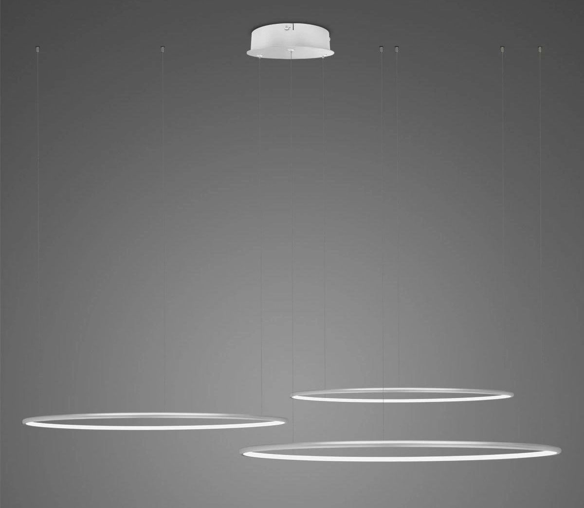 Altavola Design Led Shape závesné svietidlo 1x68 W strieborná LA075/CO3_80_in_3k_silver