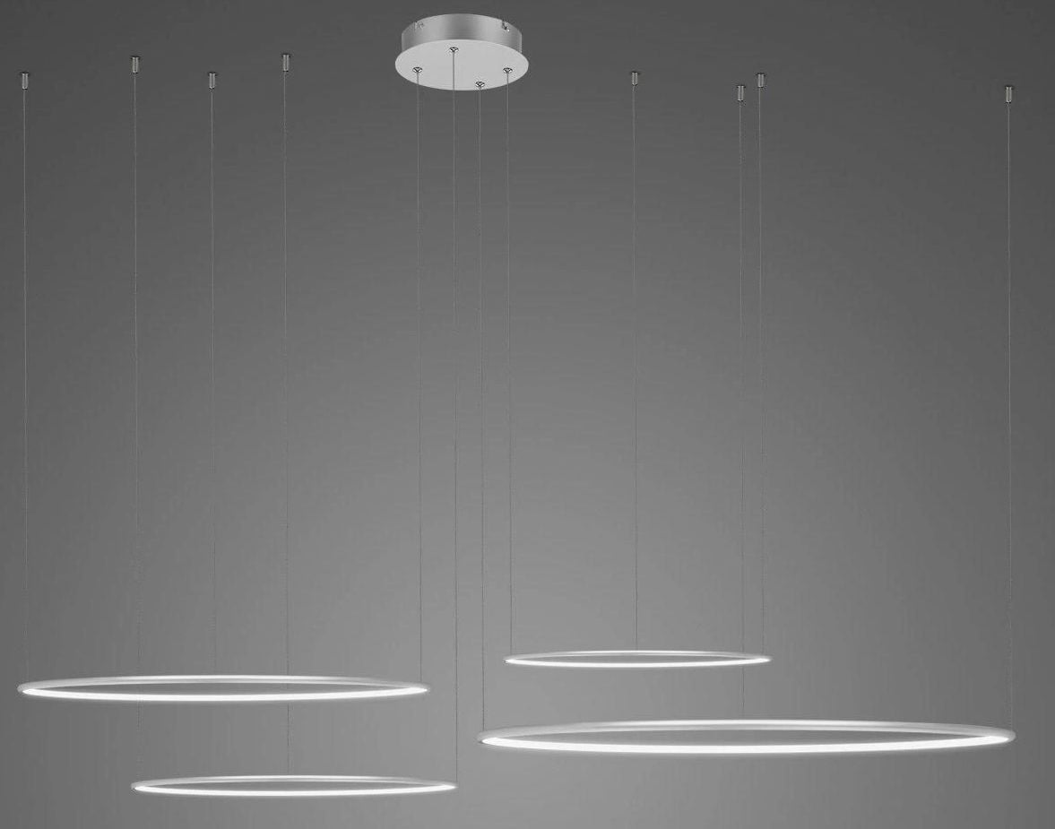 Altavola Design Led Shape závesné svietidlo 1x106 W strieborná LA084/CO4_100_in_4k_silver