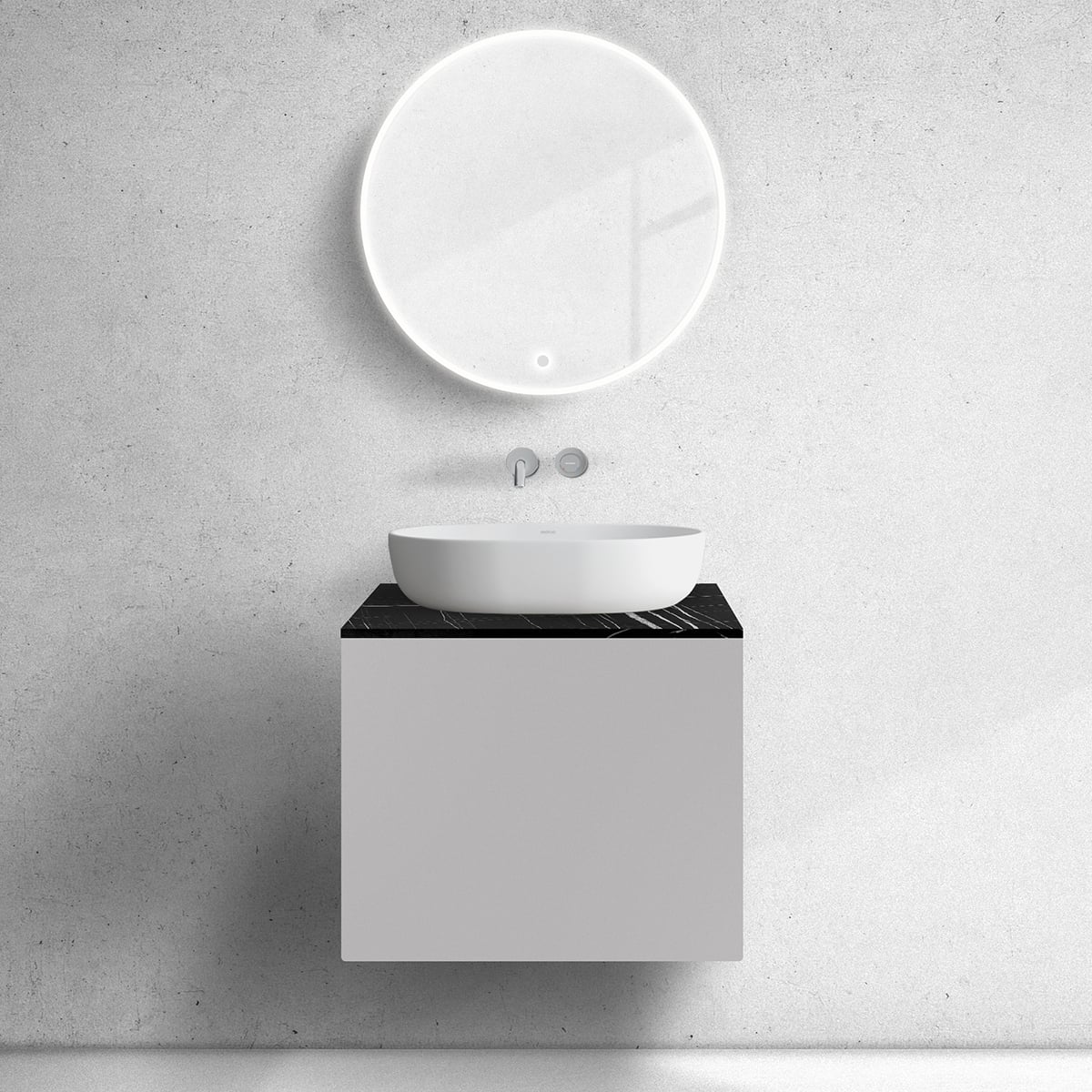 Súprava skrinka Oltens Lun 60032900, doska na skrinku Oltens Tera 63028990