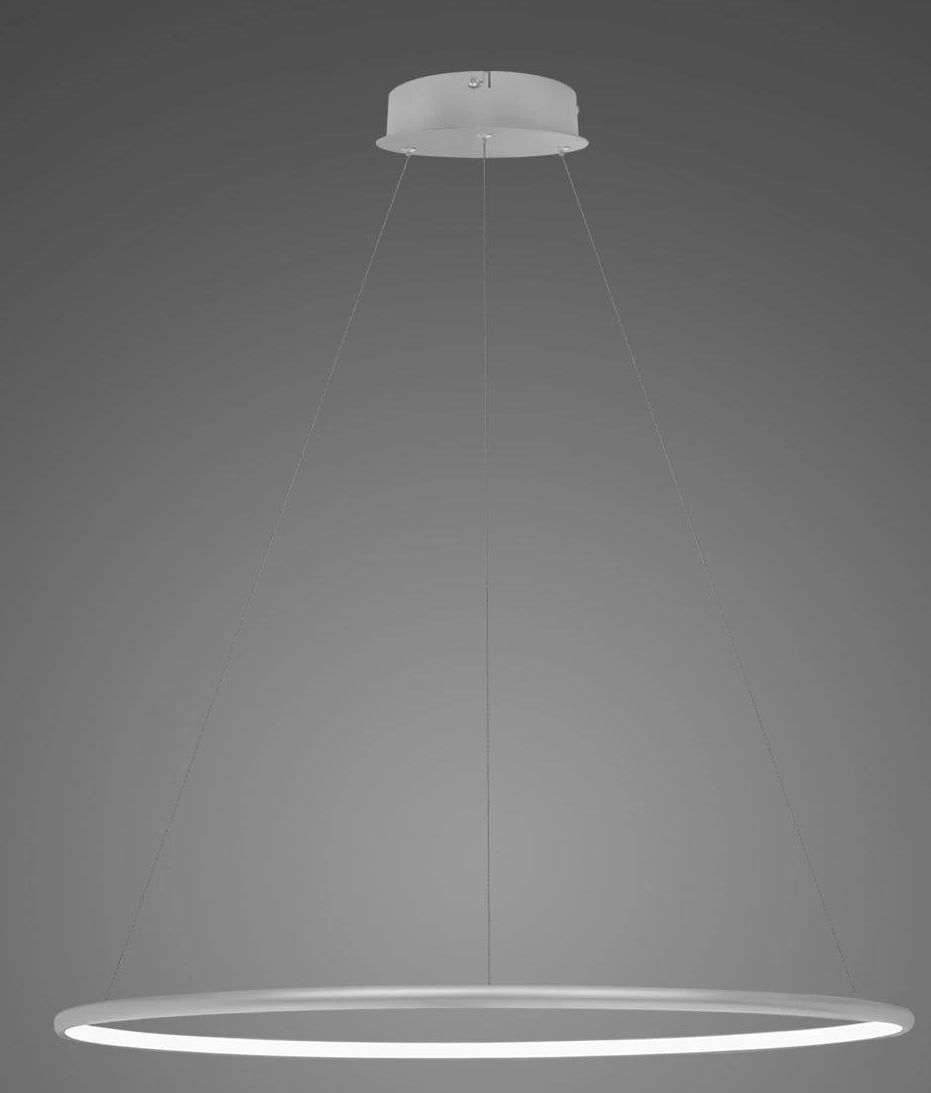 Altavola Design Led Shape závesné svietidlo 1x48 W strieborná LA073/P_80_in_3k_silver_Dali