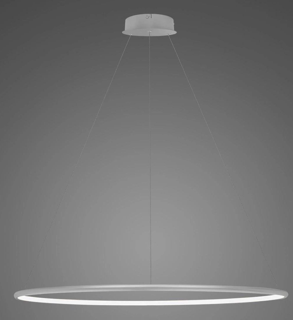 Altavola Design Led Shape závesné svietidlo 1x38 W strieborná LA073/P_100_in_4k_silver_Dali