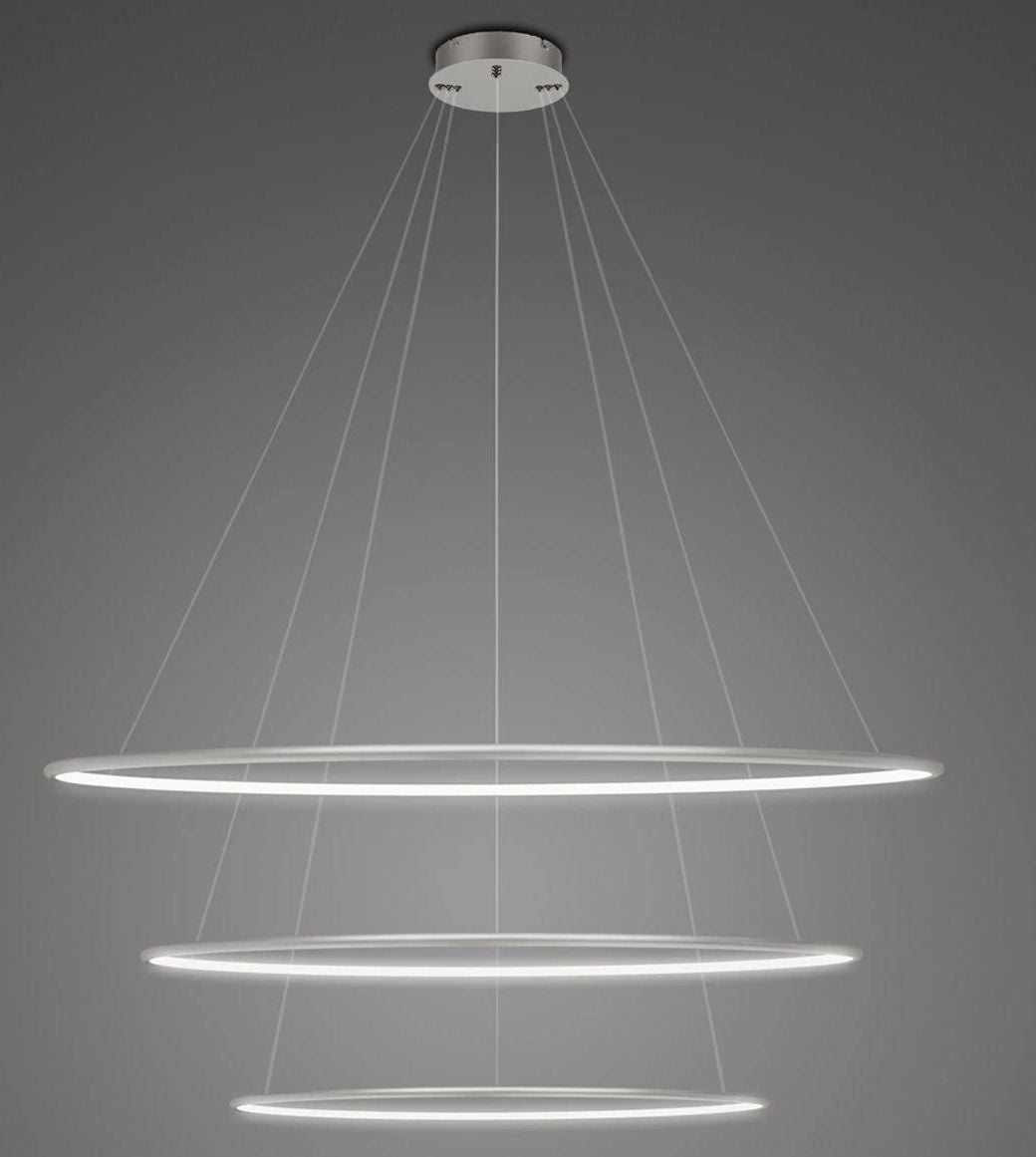 Altavola Design Led Shape závesné svietidlo 1x139 W strieborná LA075/P_100_in_4k_silver_Dali