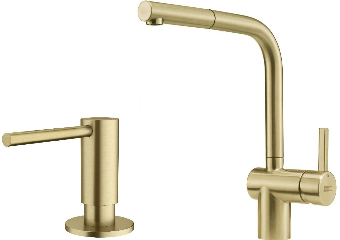 Súprava kuchynská batéria Franke Atlas 115.0681.242, dávkovač tekutín Franke Atlas 112.0717.105