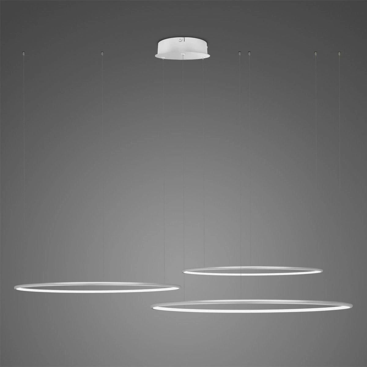 Altavola Design Led Shape závesné svietidlo 1x50 W strieborná LA075/CO3_80_in_3k_silver_Dali