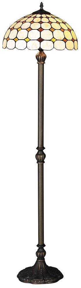 Rabalux Marvel stojaca lampa 2x60 W hnedá 8078