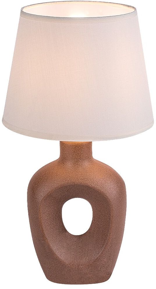 Rabalux Madelor stolová lampa 1x25 W hnedá 74080