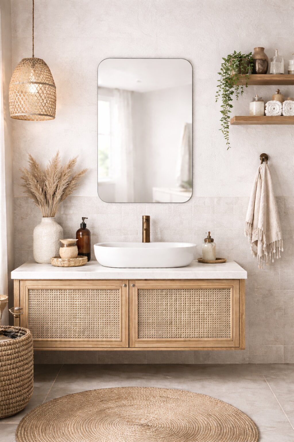 Baltica Design Stone Aura zrkadlo 60x90 cm 5904107933085