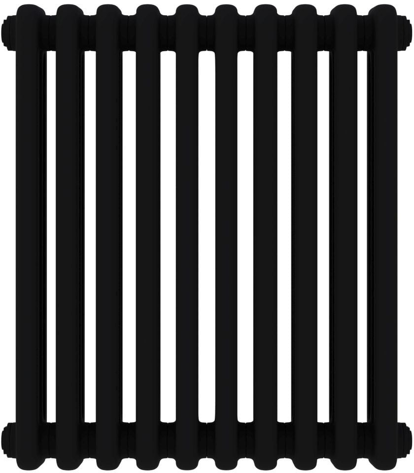 Irsap Tesi 3 ohrievač do miestnosti 56.5x45 cm podłączenie dolné čierna IRS-TES-3056-10-K1 V