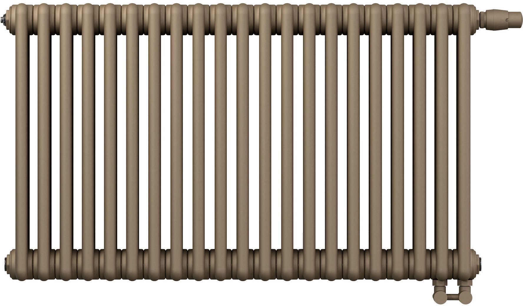 Irsap Tesi 3 ohrievač do miestnosti 56.5x94.5 cm podłączenie dolné IRS-TES-3056-21-2C-D