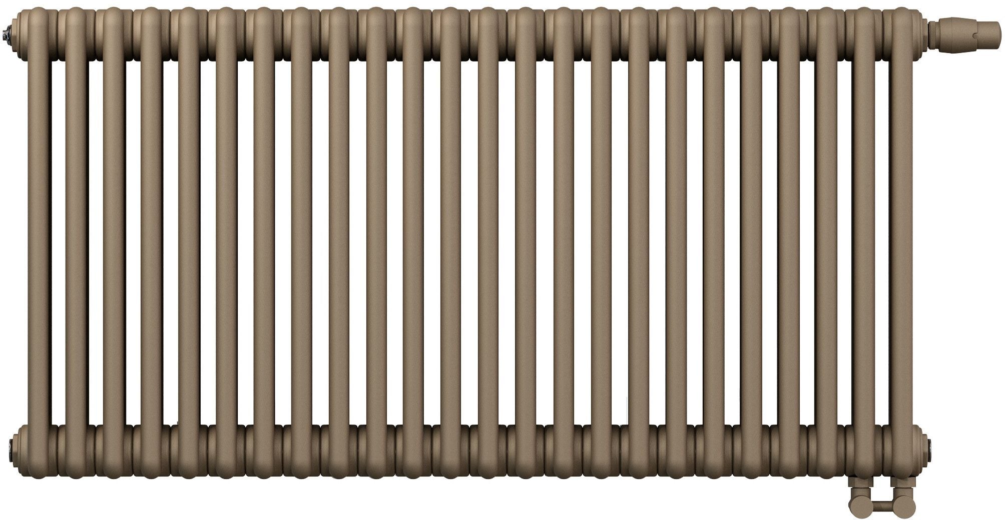 Irsap Tesi 3 ohrievač do miestnosti 56.5x108 cm podłączenie dolné IRS-TES-3056-24-2C-D