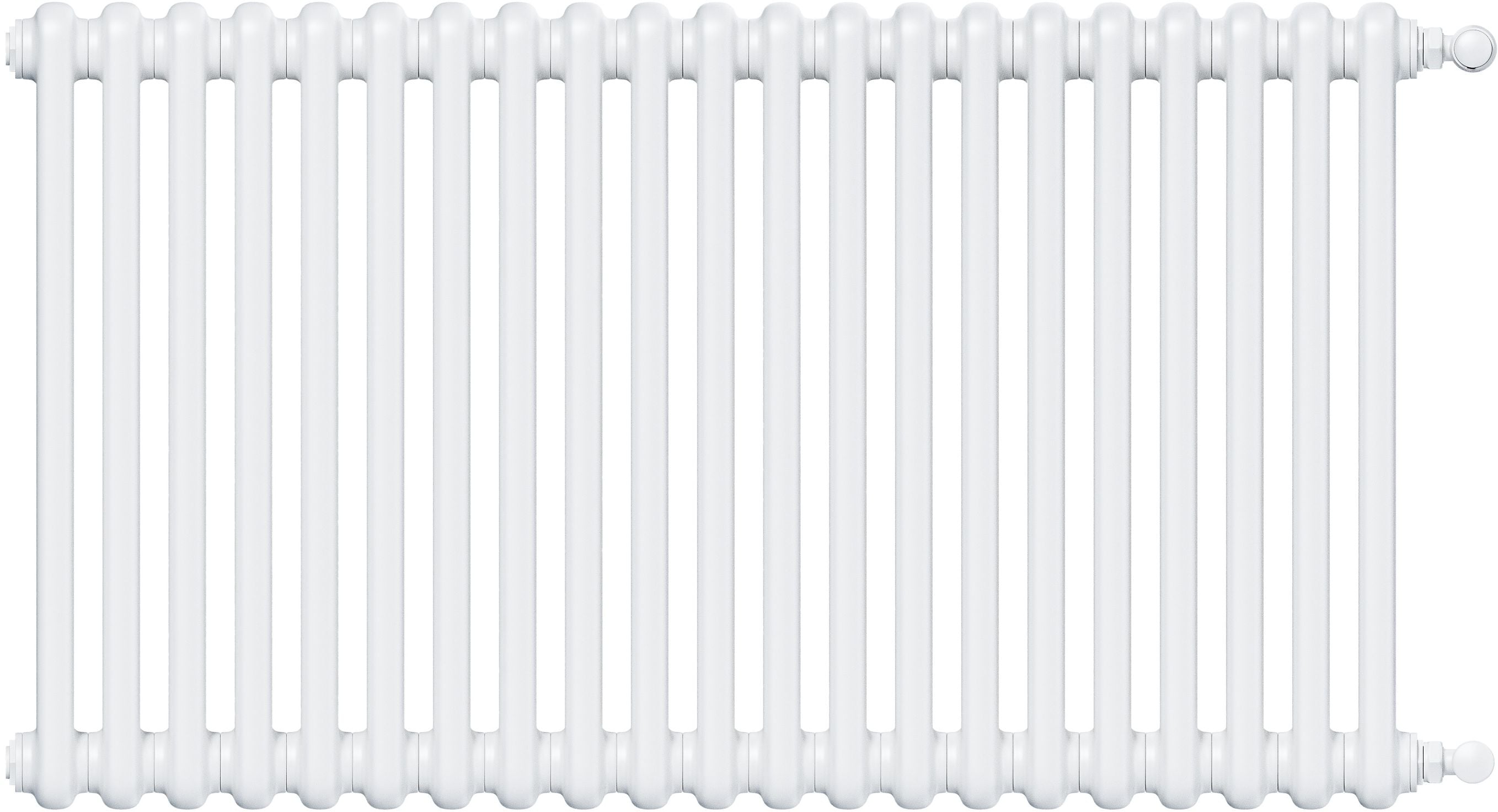 Irsap Tesi 2 ohrievač do miestnosti 56.5x94.5 cm podłączenie bočné biela IRS-TES-2056-21-B-B