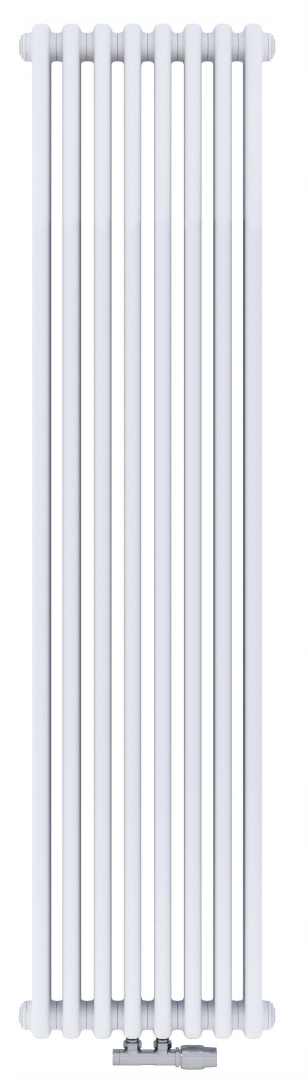 Irsap Tesi 2 ohrievač do miestnosti 36x150 cm podłączenie dolné biela IRS-TES-2150-08-B-50