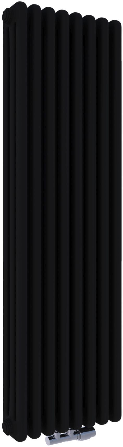 Irsap Tesi 2 ohrievač do miestnosti 90x36 cm podłączenie dolné čierna IRS-TES-2090-08 K1-5