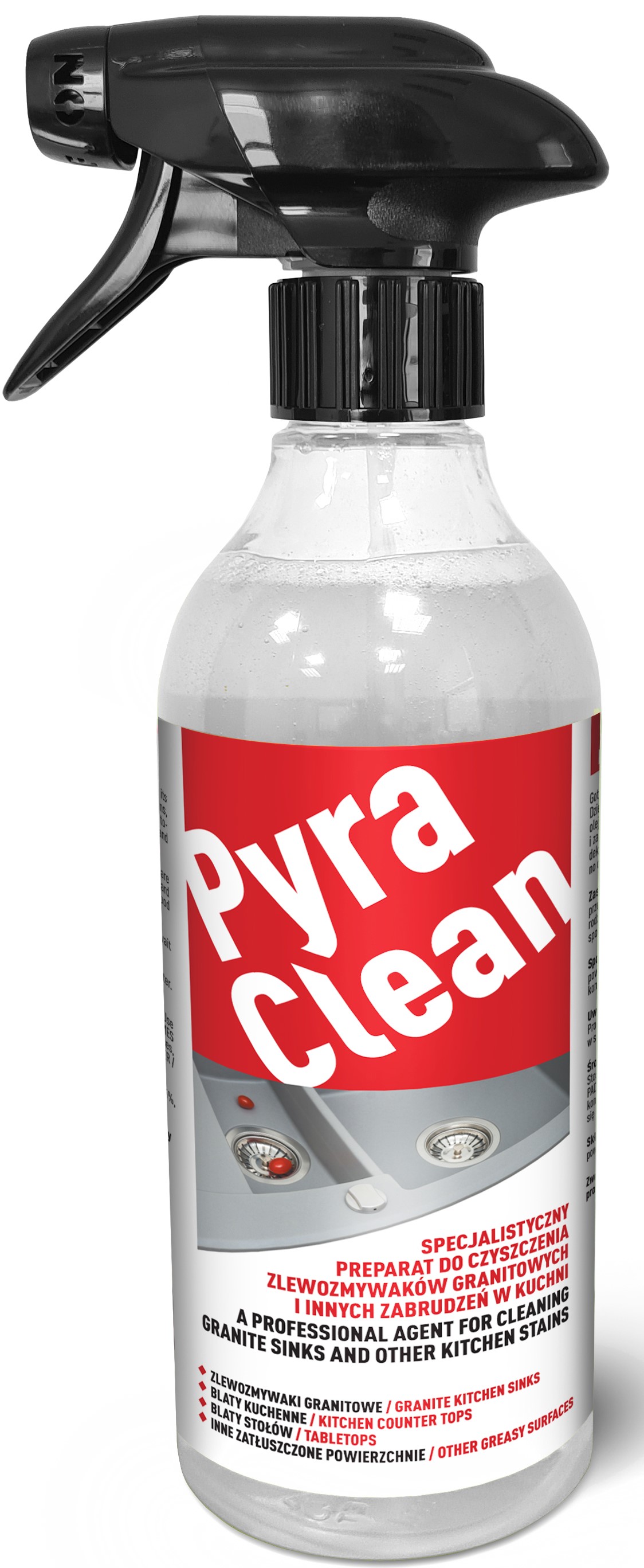 Pyramis Pyraclean čistiaci prostriedok na granitové drezy 500 ml 071009601
