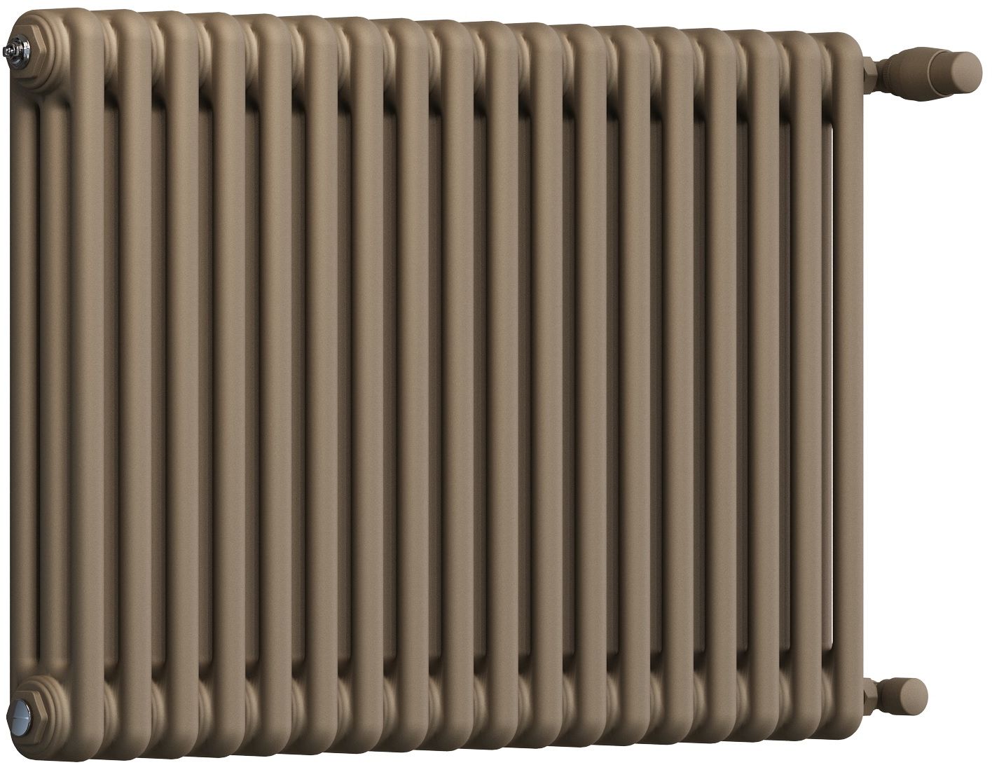 Irsap Tesi 3 ohrievač do miestnosti 56.5x81 cm podłączenie bočné IRS-TES-3056-18-2C-B
