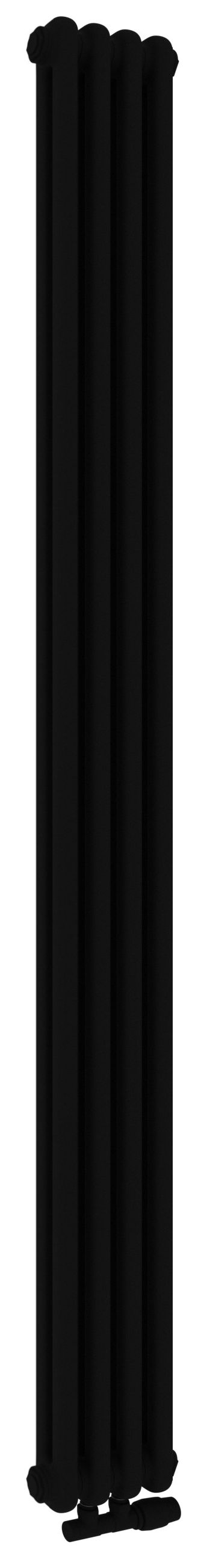 Irsap Tesi 2 ohrievač do miestnosti 200x27 cm podłączenie dolné čierna IRS-TES-2200-06 K1