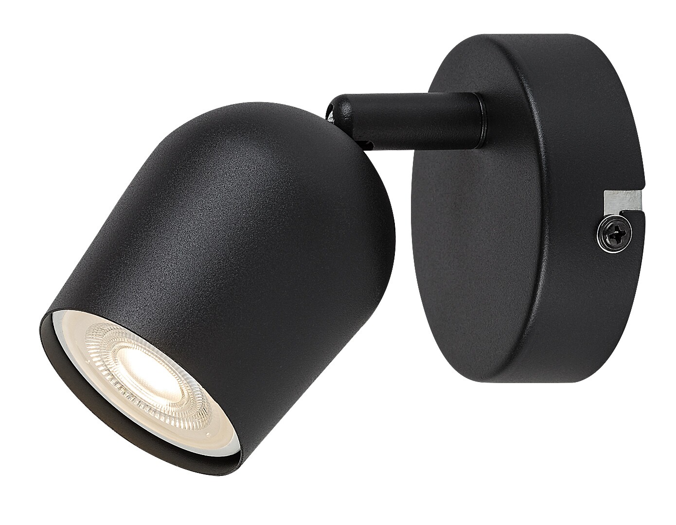 Rabalux Lianet nástenná lampa 1x15 W čierna 73101