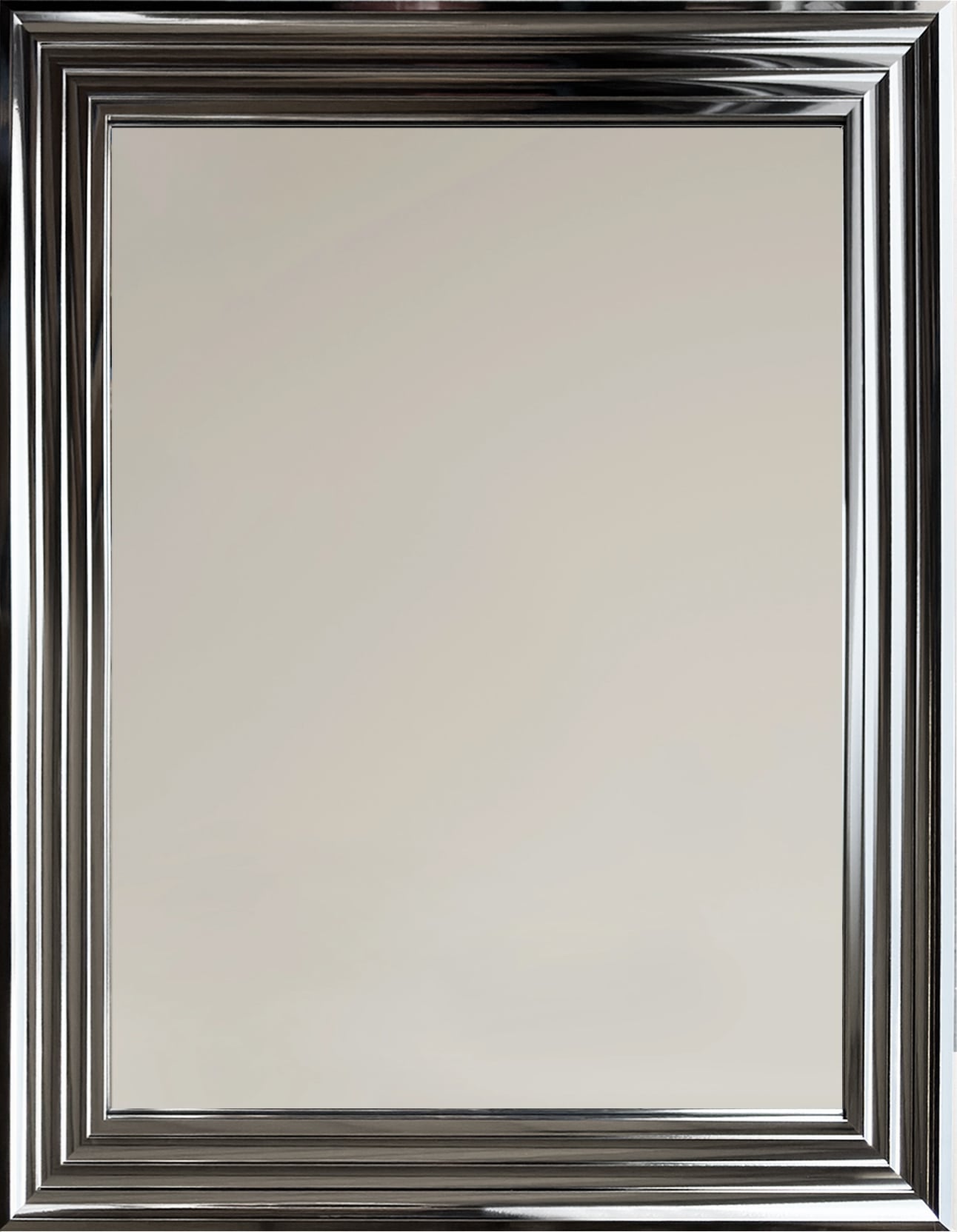 Ars Longa Malaga zrkadlo 64.6x54.6 cm odĺžnikový niklová MALAGA4050-N