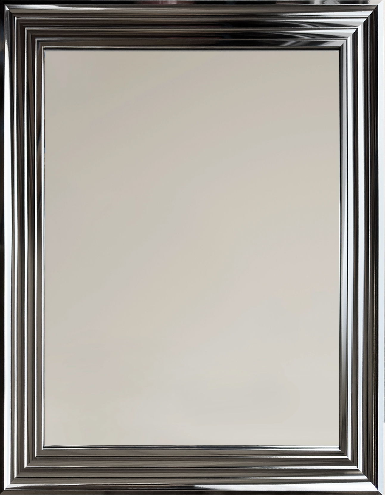 Ars Longa Malaga zrkadlo 84.6x84.6 cm štvorcový niklová MALAGA7070-N