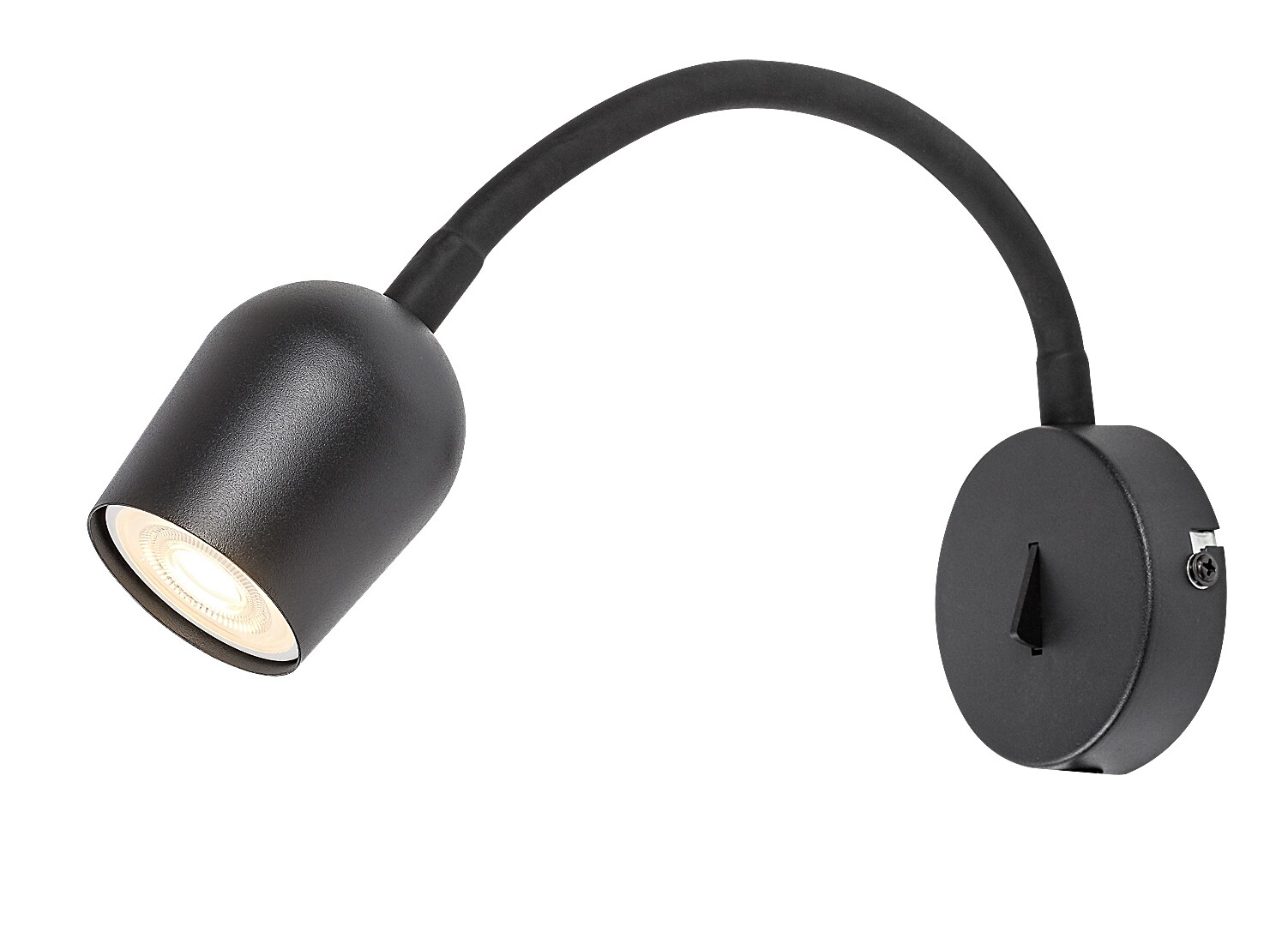Rabalux Lianet nástenná lampa 1x15 W čierna 73113