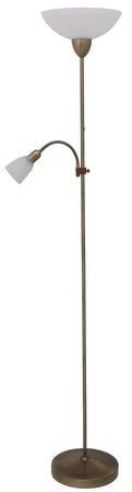 Rabalux stojaca lampa 2x60 W hnedá 4019