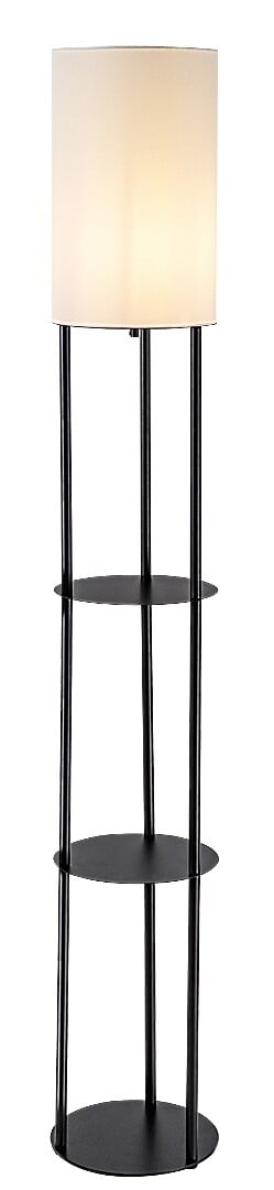 Rabalux Bronn stojaca lampa 1x40 W čierna 74106
