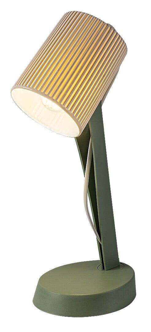 Rabalux Solvet stolová lampa 1x11 W zelená 74087