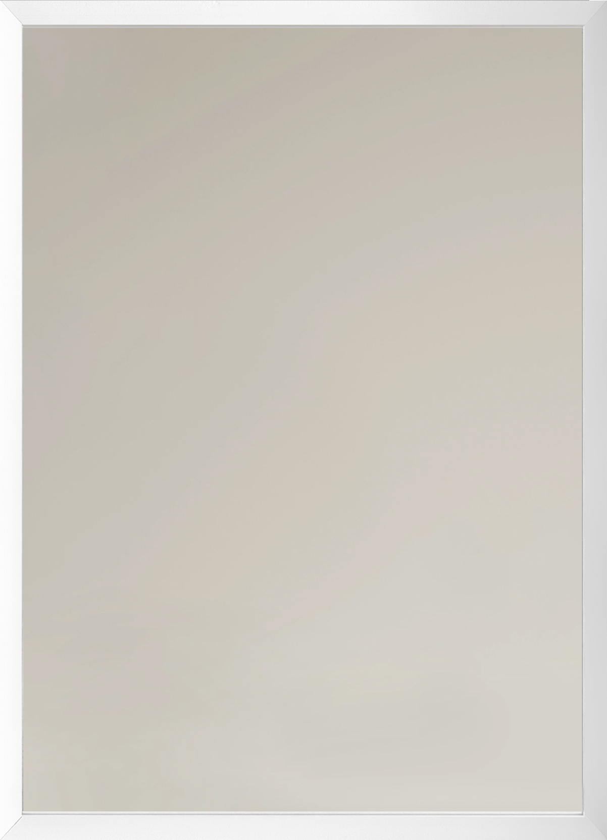 Ars Longa Linea zrkadlo 133x43 cm odĺžnikový biela LINEA40130-BS