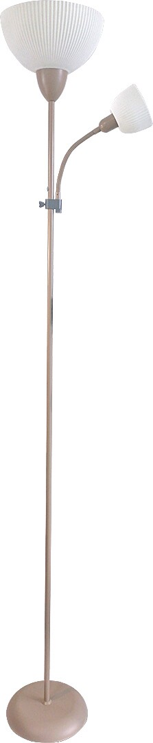 Rabalux Action stojaca lampa 2x60 W sivá 74103